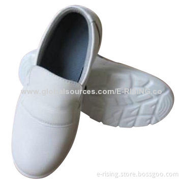 PU Anti-static Safety Shoes in White